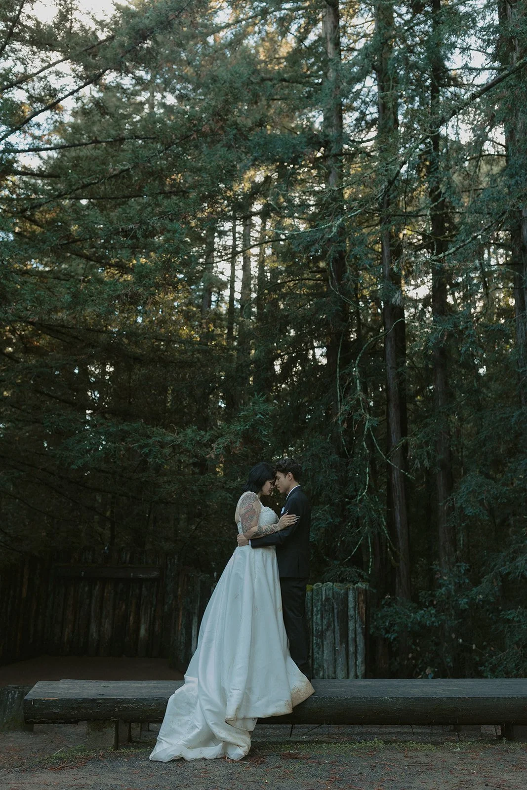 A Moody Mt. Madonna State Park Wedding in the Santa Cruz Redwoods