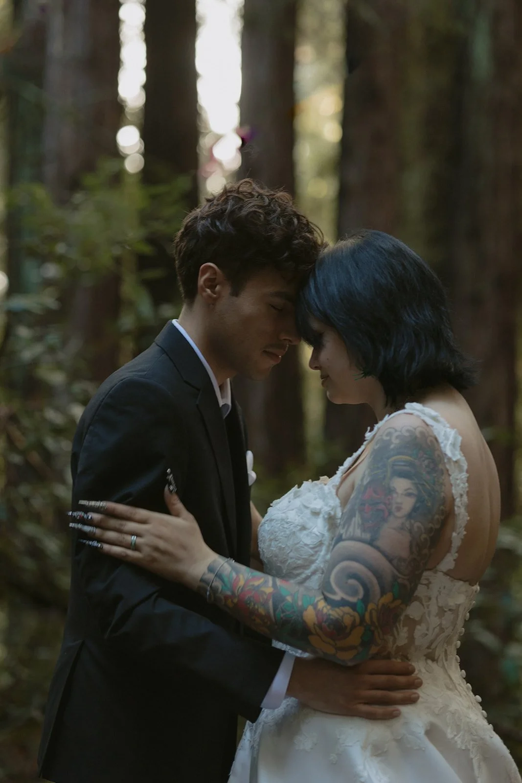 A Moody Mt. Madonna State Park Wedding in the Santa Cruz Redwoods