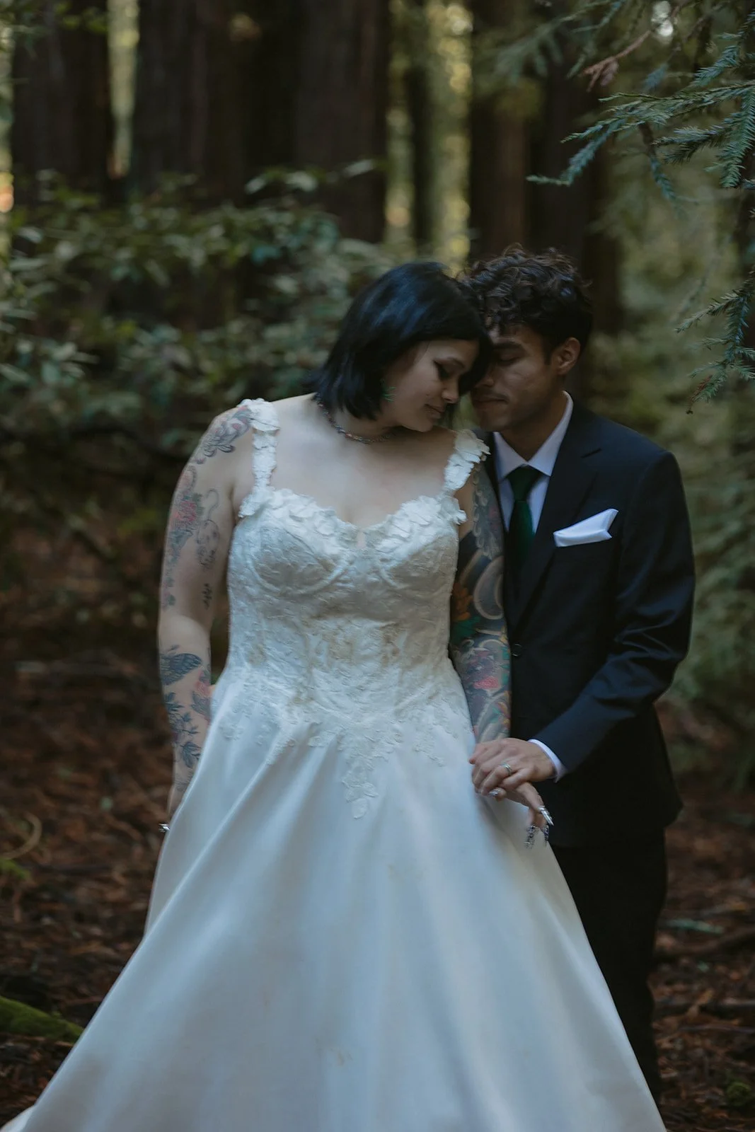 A Moody Mt. Madonna State Park Wedding in the Santa Cruz Redwoods