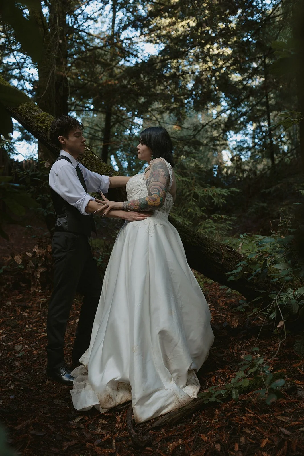 A Moody Mt. Madonna State Park Wedding in the Santa Cruz Redwoods
