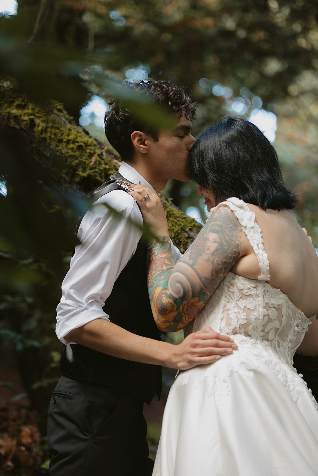 A Moody Mt. Madonna State Park Wedding in the Santa Cruz Redwoods