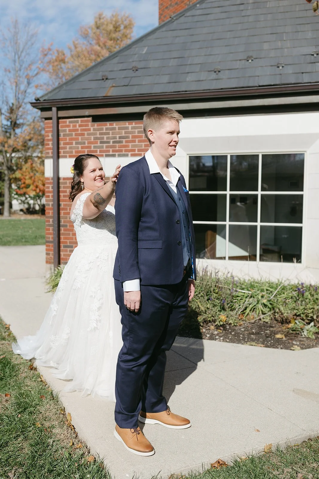 A Fall Wedding in Delaware, Ohio Celebrating Lindsey &amp; Sarah’s Love Story