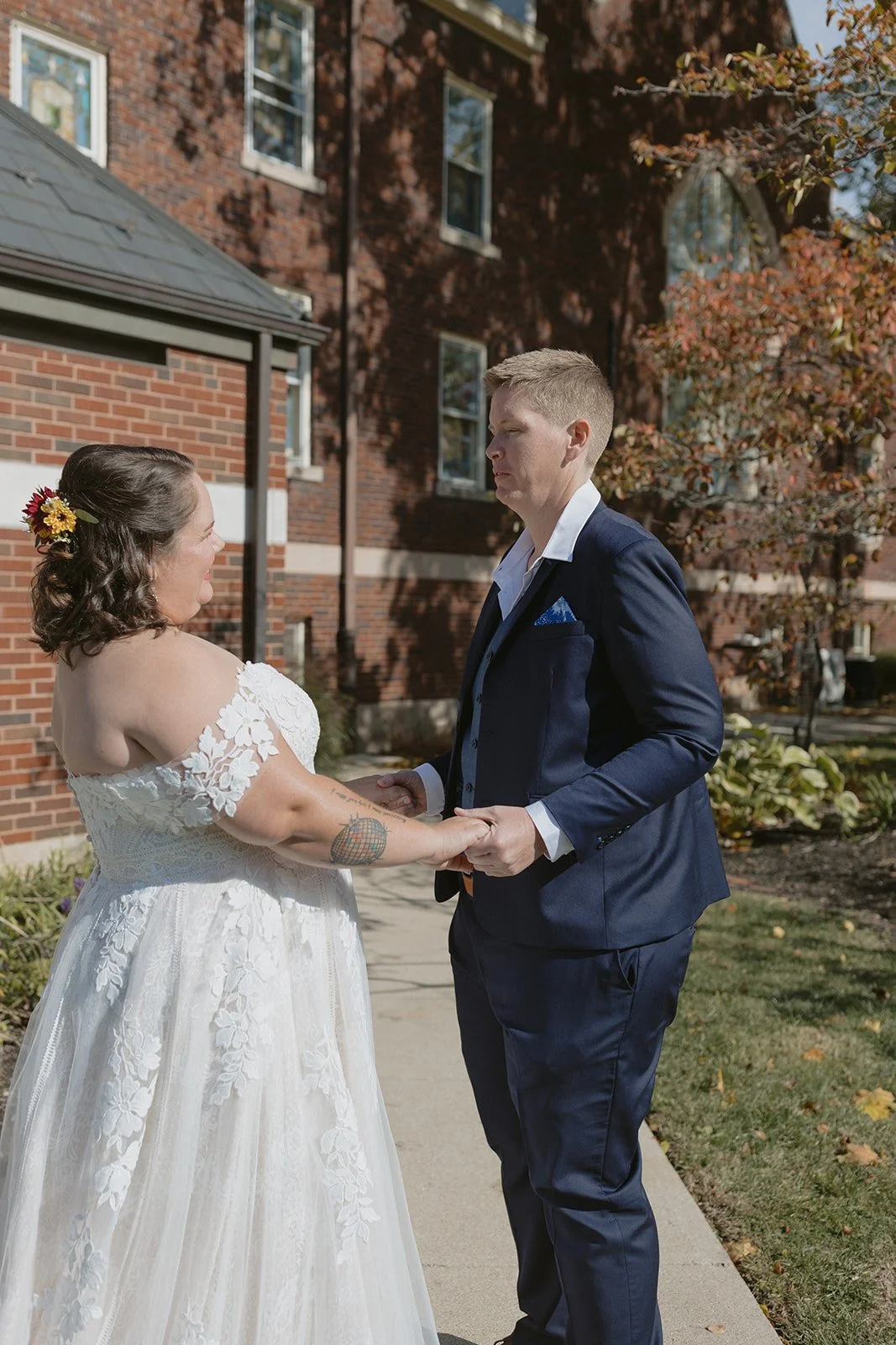 A Fall Wedding in Delaware, Ohio Celebrating Lindsey &amp; Sarah’s Love Story