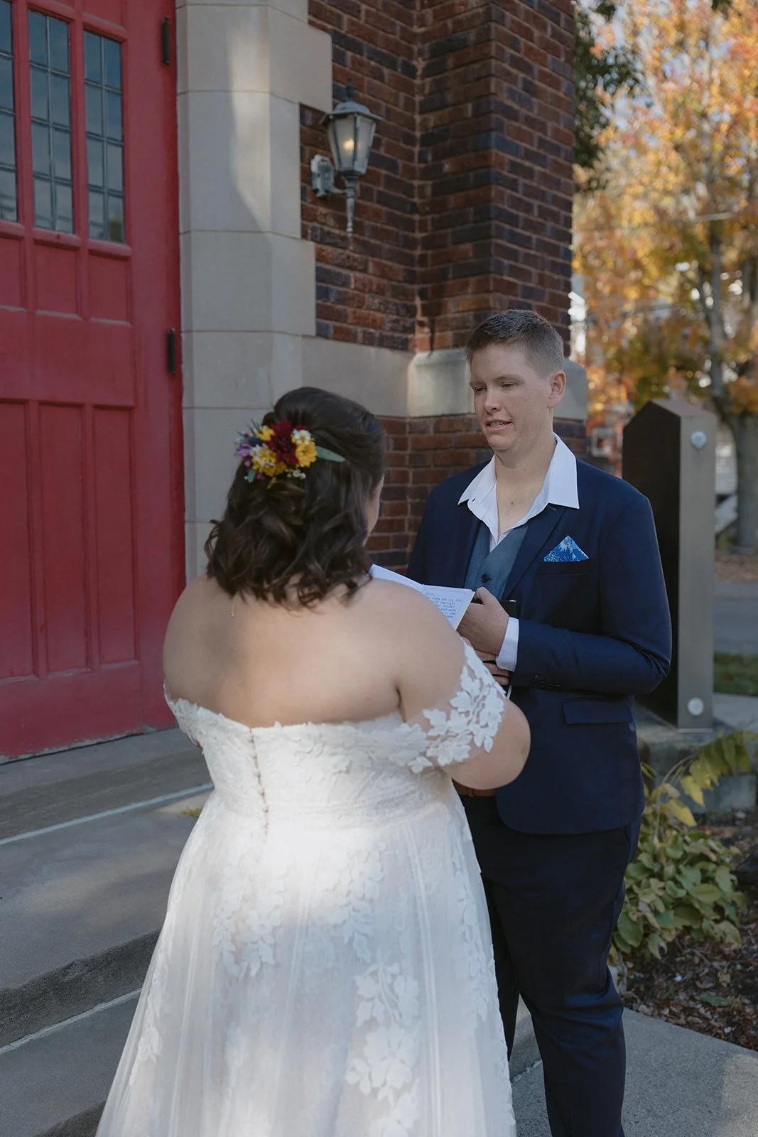 A Fall Wedding in Delaware, Ohio Celebrating Lindsey &amp; Sarah’s Love Story