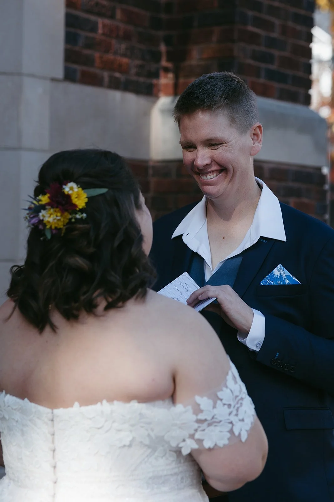 A Fall Wedding in Delaware, Ohio Celebrating Lindsey &amp; Sarah’s Love Story