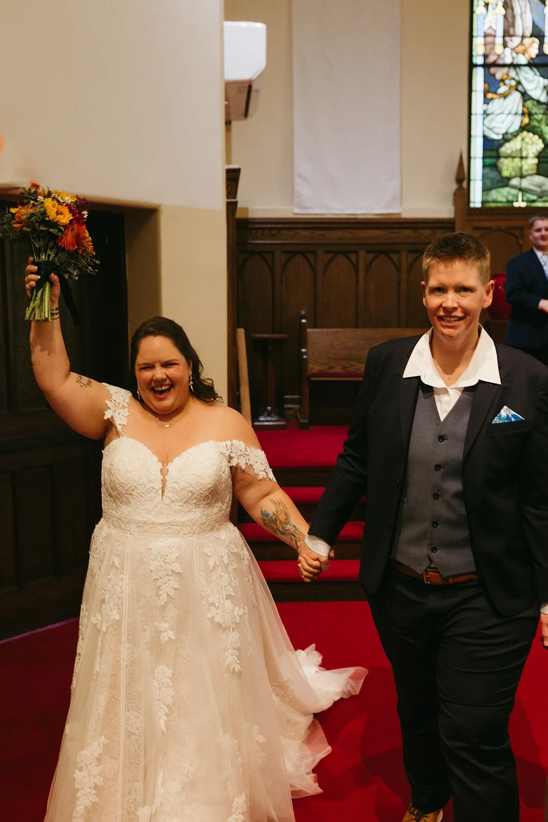 A Fall Wedding in Delaware, Ohio Celebrating Lindsey &amp; Sarah’s Love Story