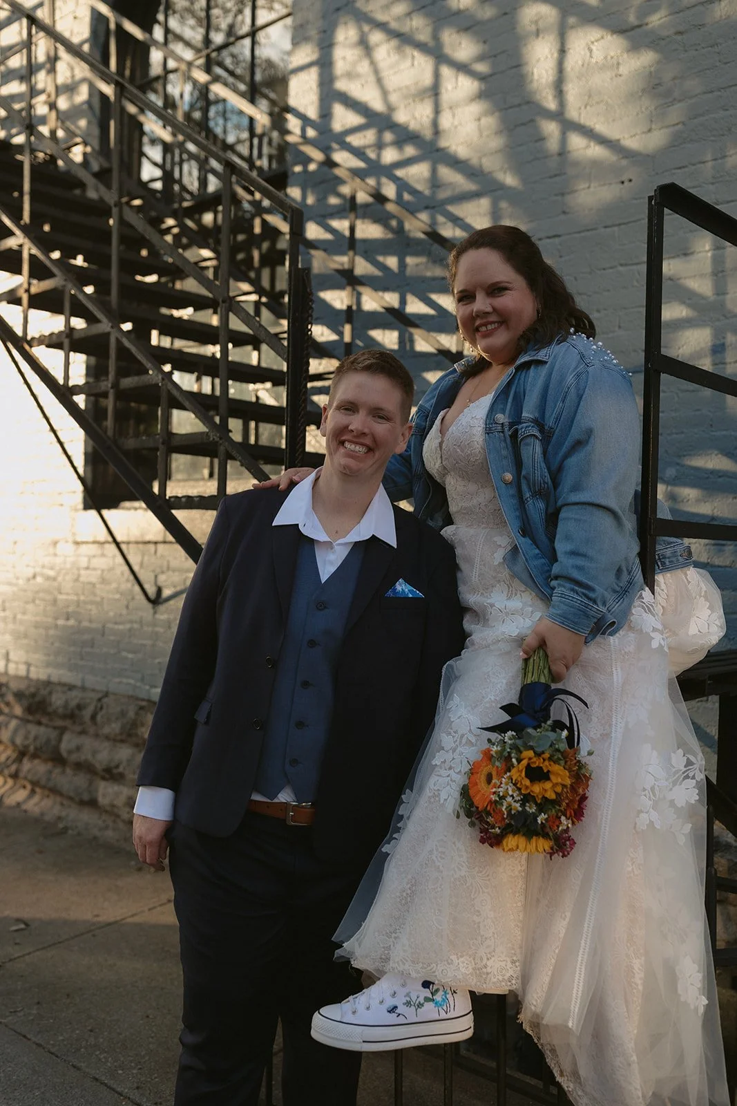 A Fall Wedding in Delaware, Ohio Celebrating Lindsey &amp; Sarah’s Love Story