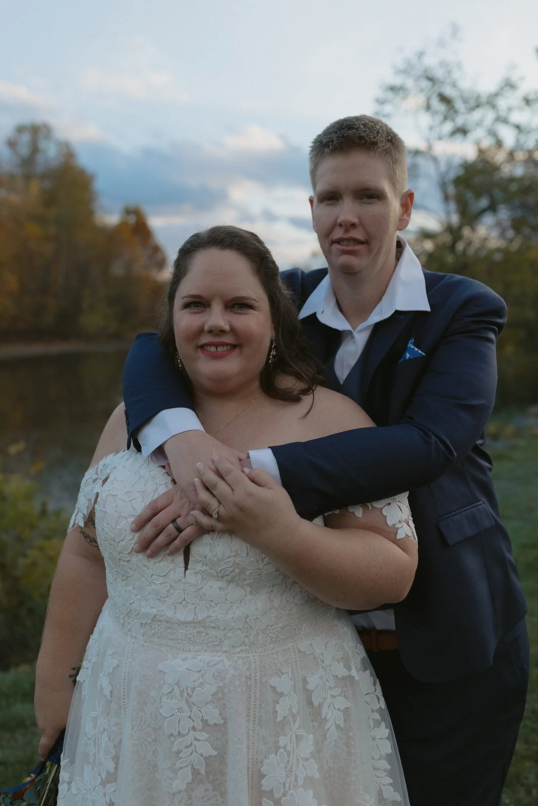 A Fall Wedding in Delaware, Ohio Celebrating Lindsey &amp; Sarah’s Love Story
