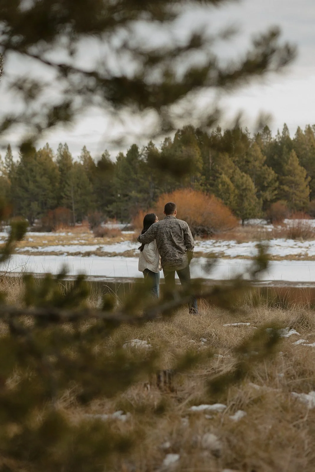 A Romantic Sunriver Proposal Along the Deschutes River | Conner &amp; Ella