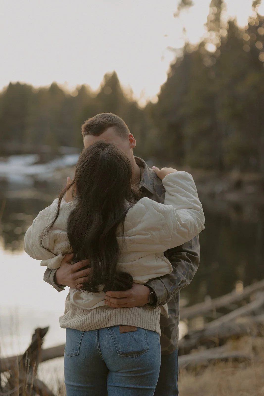 A Romantic Sunriver Proposal Along the Deschutes River | Conner &amp; Ella