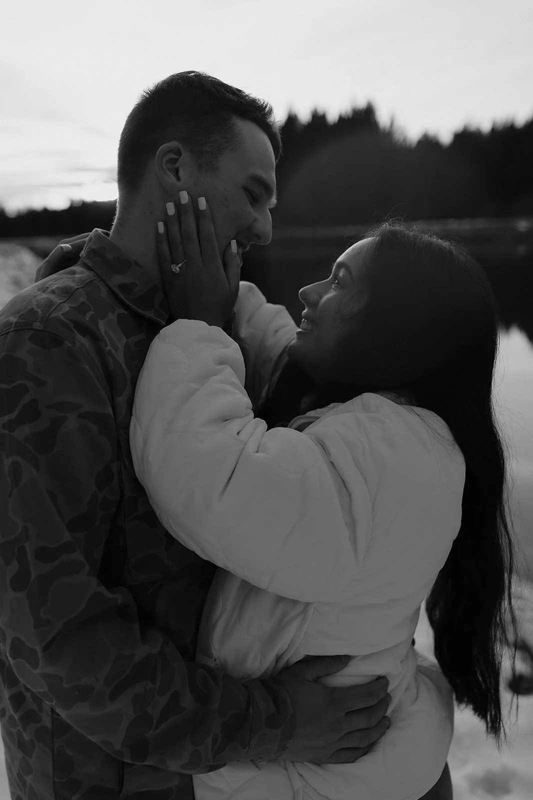 A Romantic Sunriver Proposal Along the Deschutes River | Conner &amp; Ella