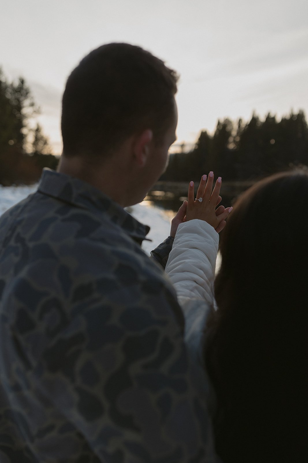 A Romantic Sunriver Proposal Along the Deschutes River | Conner &amp; Ella