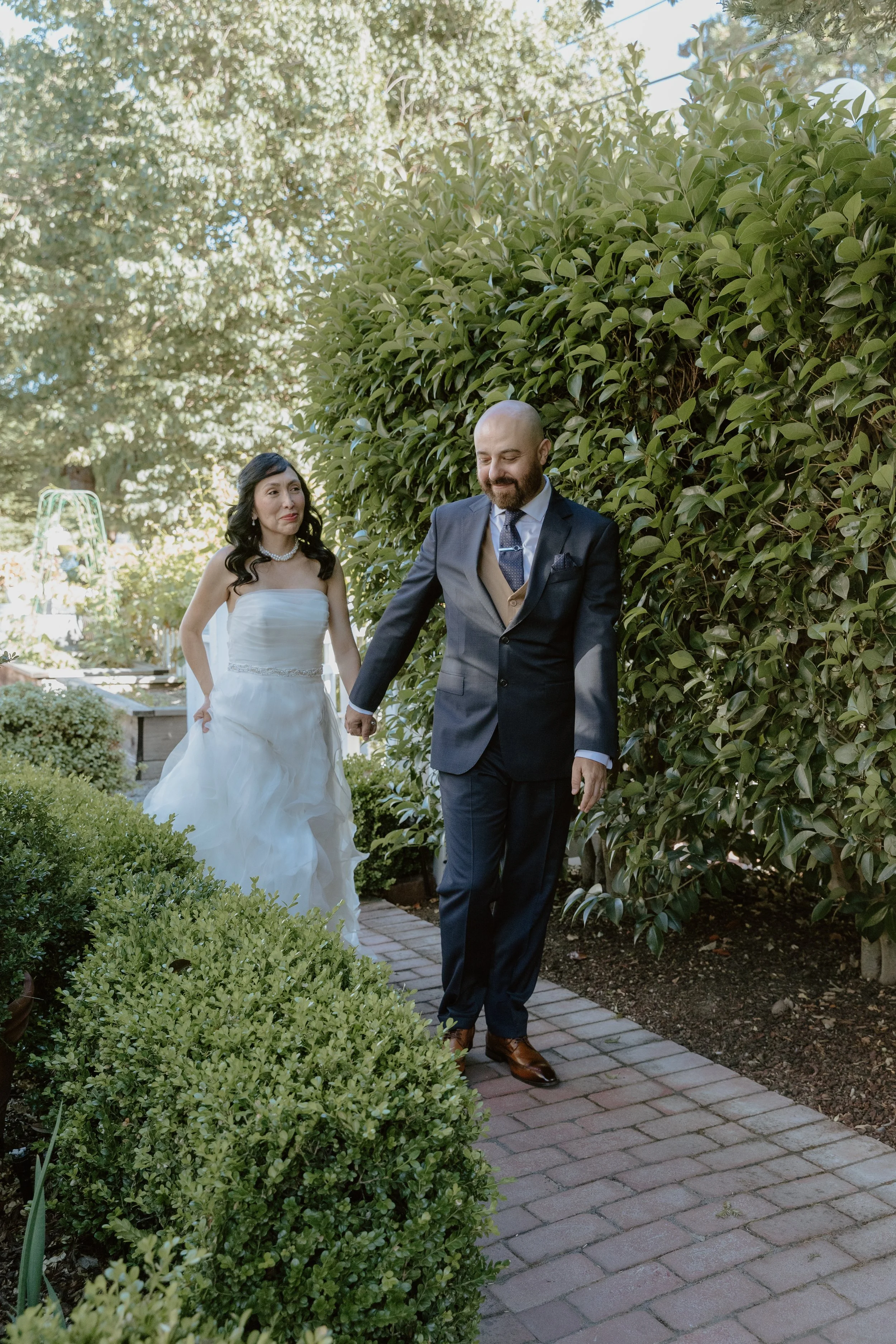 B & W - Benicia, CA Wedding