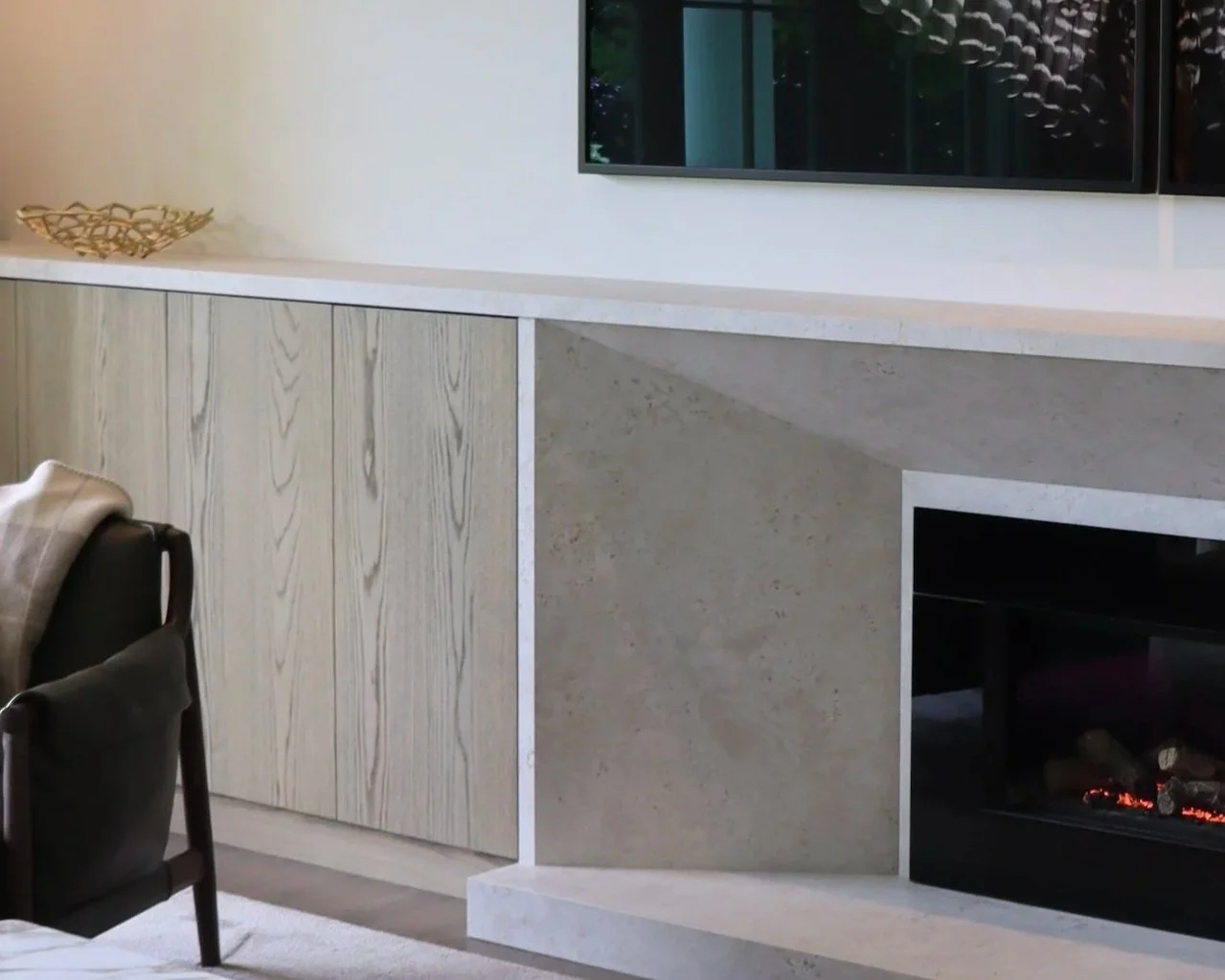 Custom Mantel & Joinery