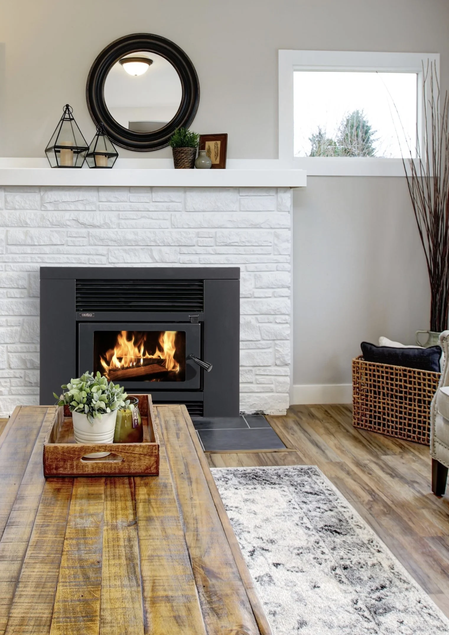 Metro Smart Insert Clean Air Fireplace