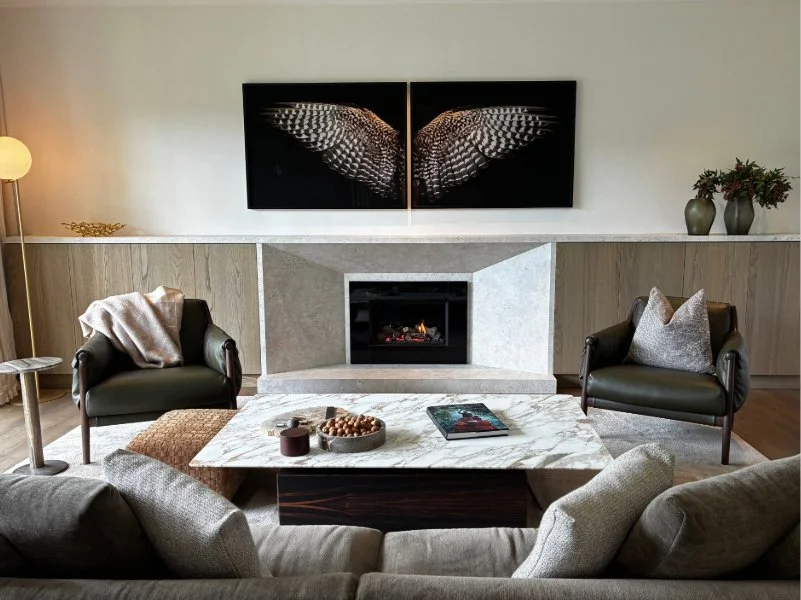 Gazcio Riva2 600 with Stone Surround