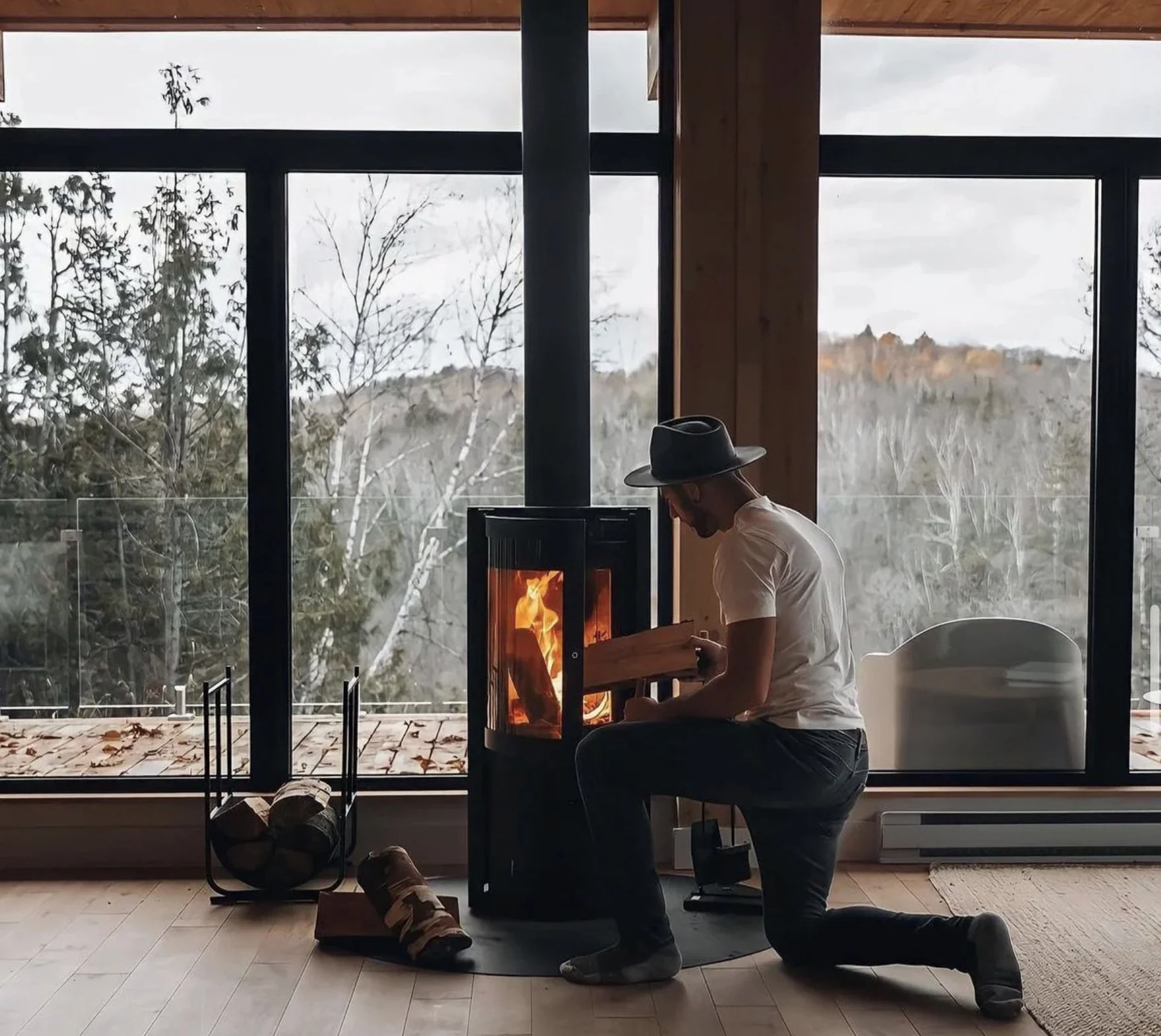 Stuv 30 Compact One Clean Air Fireplace