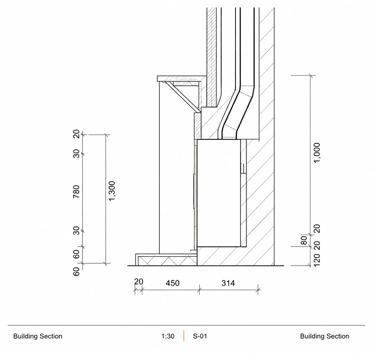 Fireplace Section