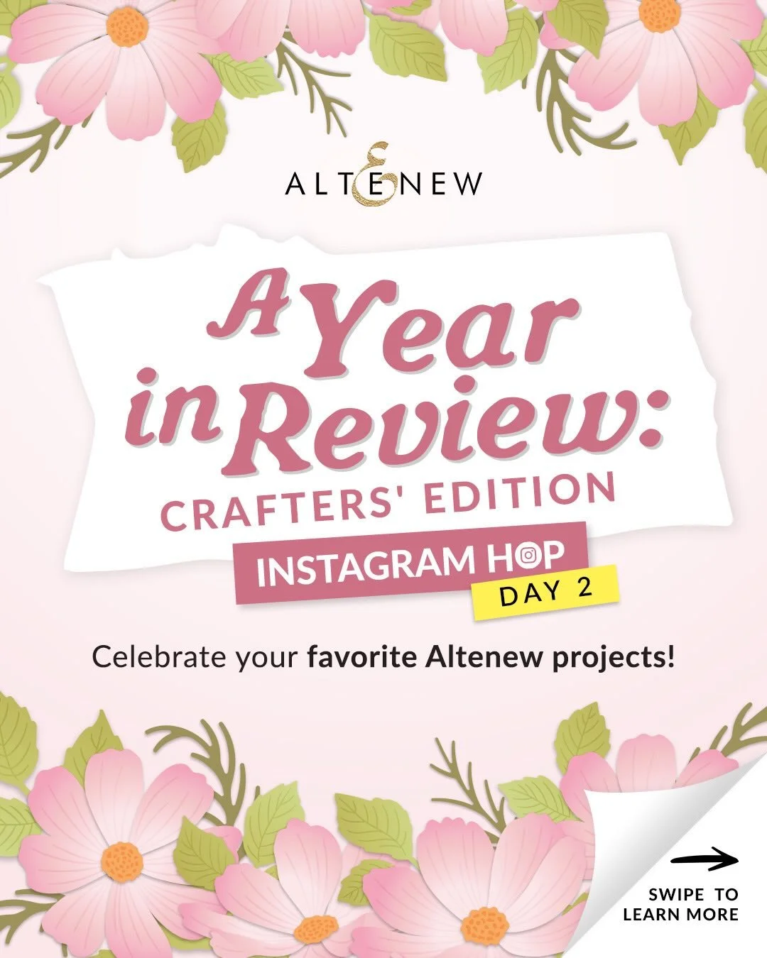 Happy Saturday, friends!! Today I&rsquo;m lucky to join @altenewllc and many crafty friends in a hop celebrating some of our favorite creations  we made this past year using some amazing Altenew products! 

Take a trip down memory lane with us as we 