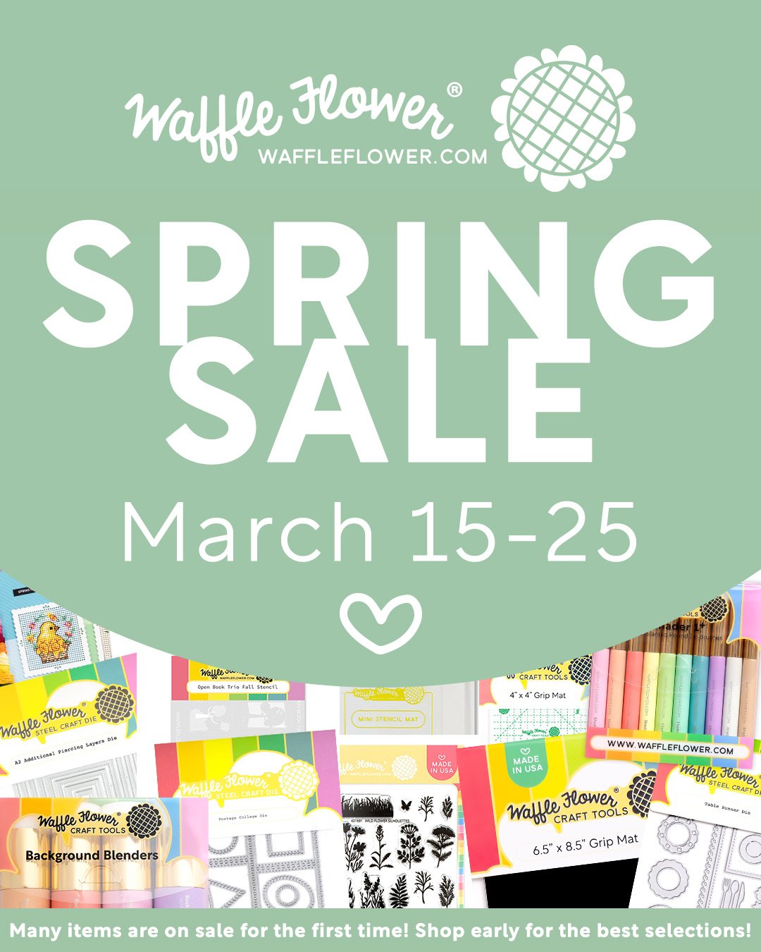 My Top Picks from the Waffle Flower 2026 Spring Sale!