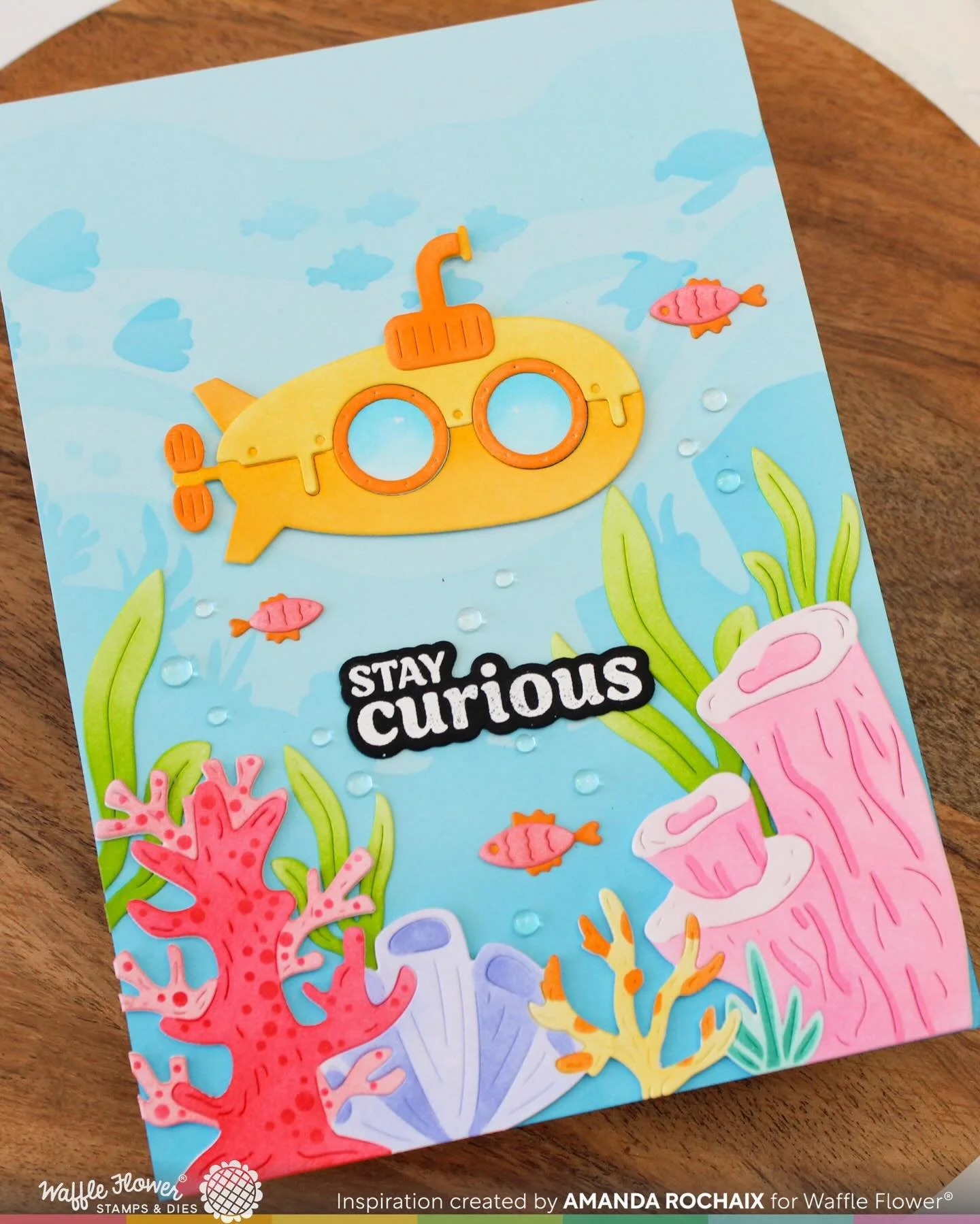 Happy Saturday, friends! I apparently am living in a time warp because posting sneaks for the cutest @waffleflowercrafts release snuck up on me today! I&rsquo;m thrilled to be sharing one of my absolute favorite cards from this release featuring the 