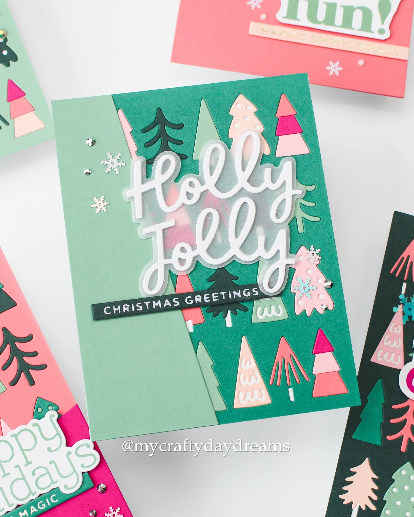 Concord &amp; 9th—Tree Lot Inlay Die for Mass Produced Christmas Cards!