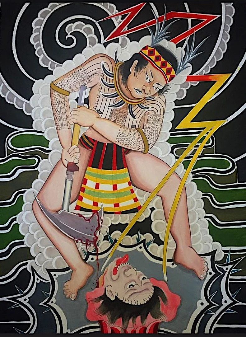 Kalinga Warrior tattoo