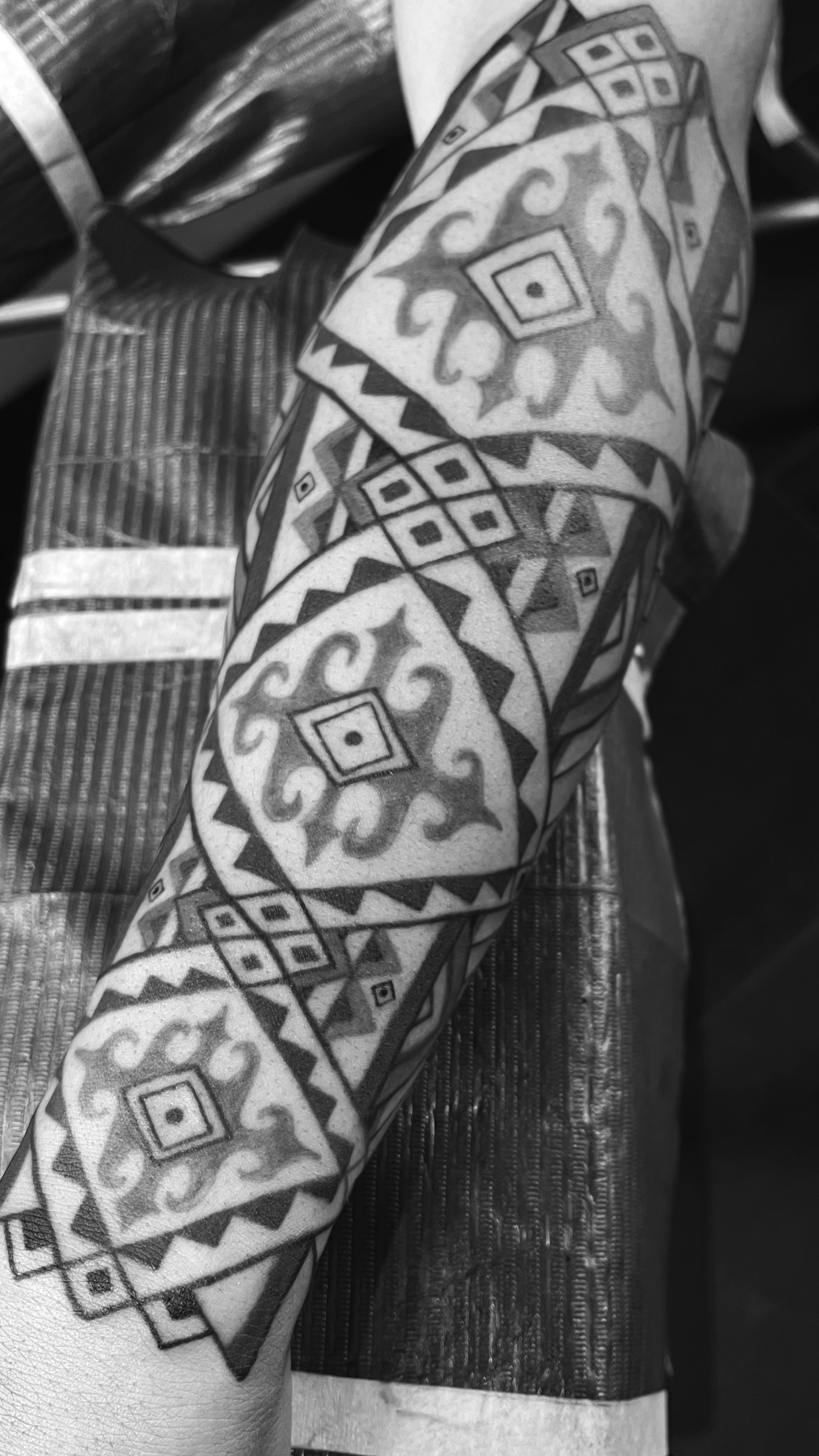 Ilocano patterns tattoo