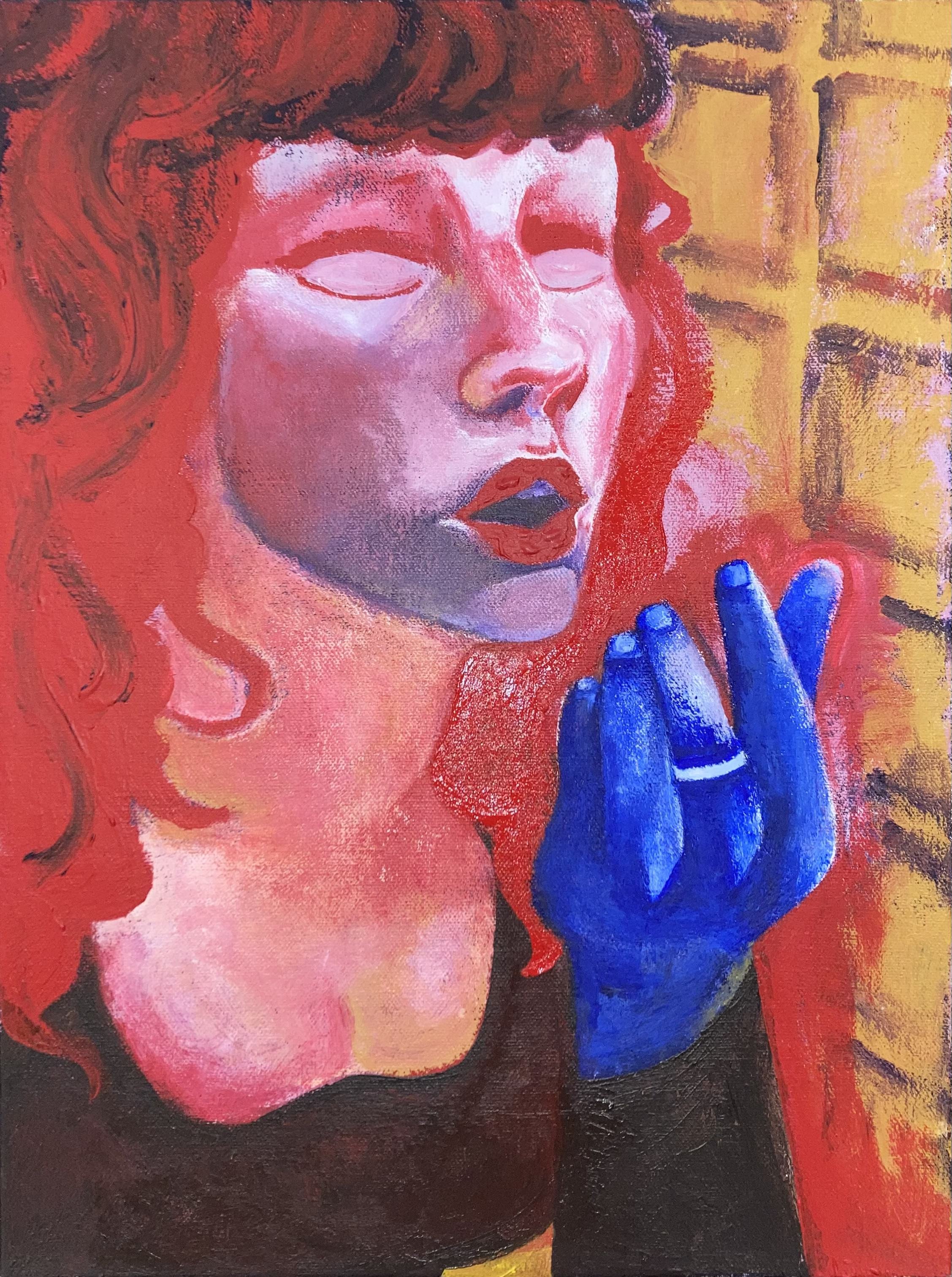 Portrait of the Artist (Paint on Face)