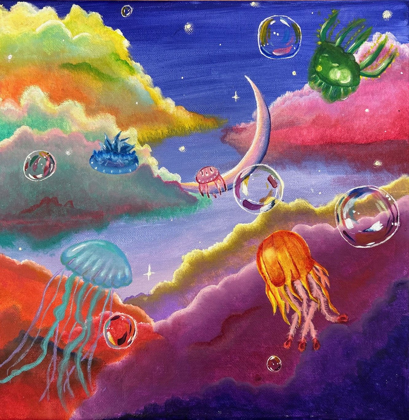 Holi Night Skies