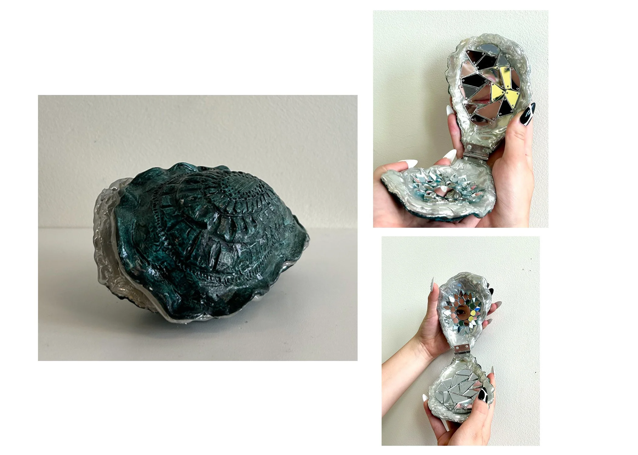Oyster Shell Compact