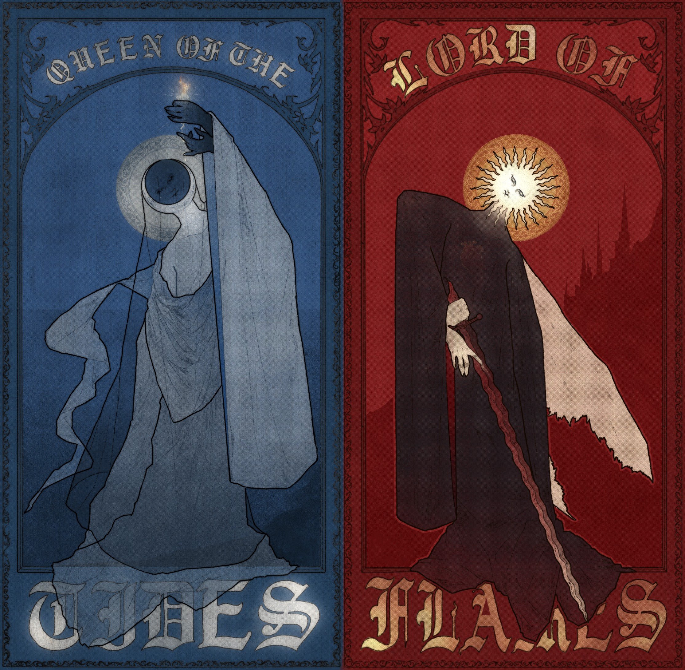 Flames and Tides