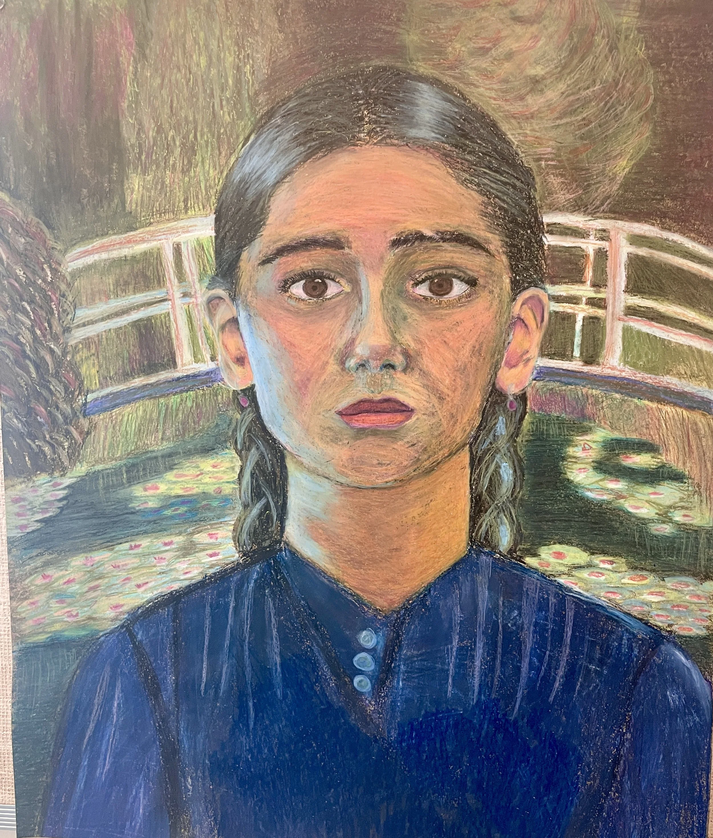 Girl in Monet’s Garden