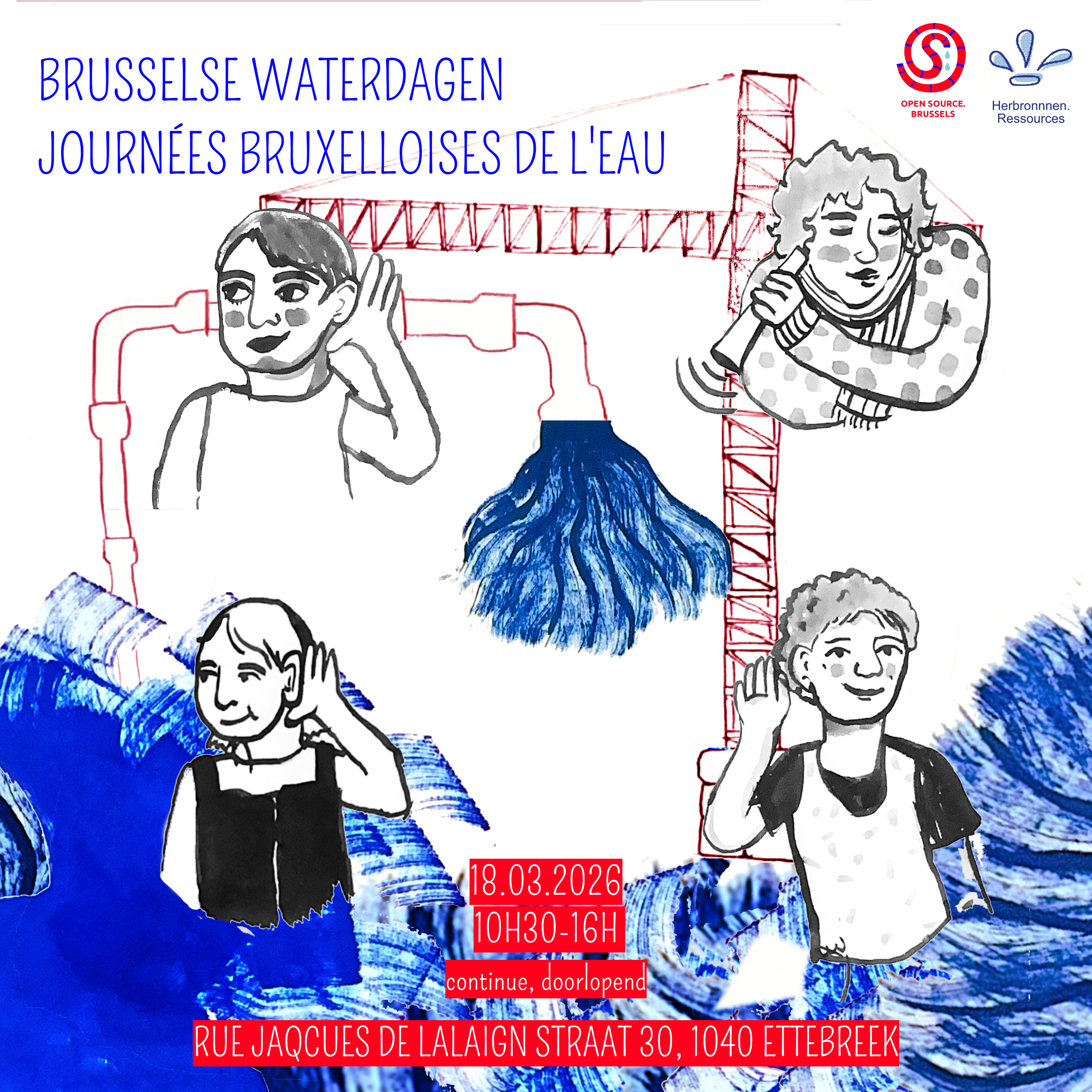 Brusselse week van het Water met Herbronnen.Ressources / Semaine bruxelloise de l'eau avec Herbronnen.Resources