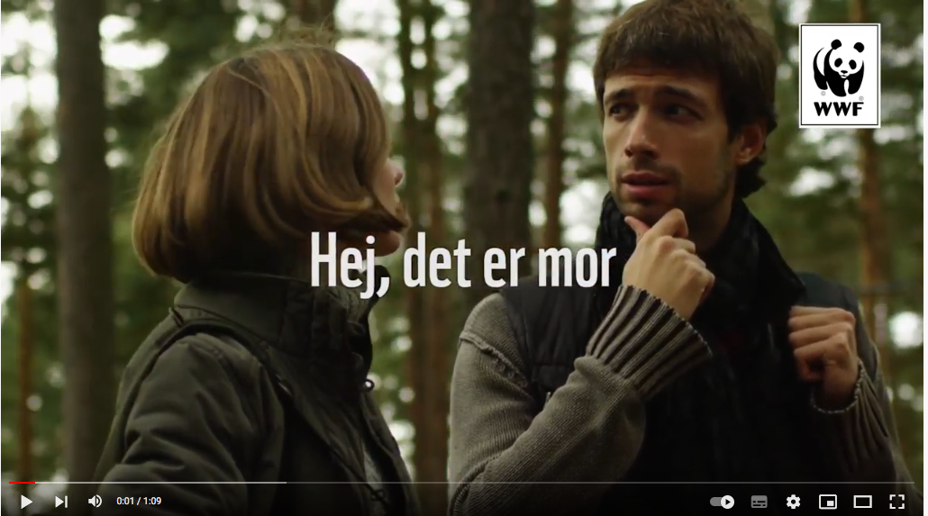 Manus til WWF Film om naturens tilstand - klik for video
 