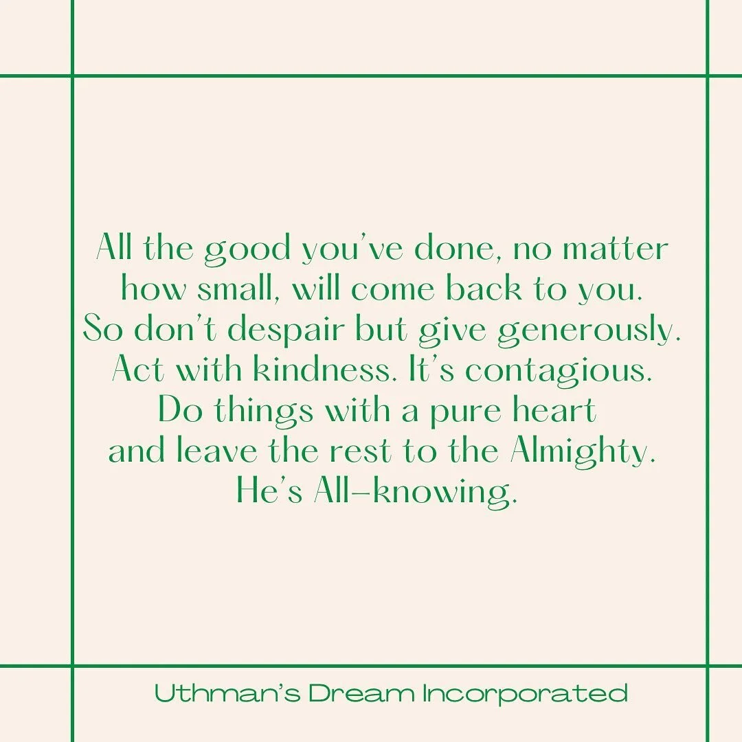 Quote of the day! 🤍 &mdash;&mdash;&mdash;&mdash;&mdash;&mdash;&mdash;&mdash;&mdash;&mdash;&mdash;&mdash;&mdash;&mdash;&mdash;&mdash;&mdash;&mdash;&mdash;&mdash;&mdash;&mdash;&mdash;&mdash;&mdash;&mdash;&mdash;-- #uthmansdream #elhamdulilah #gofundme