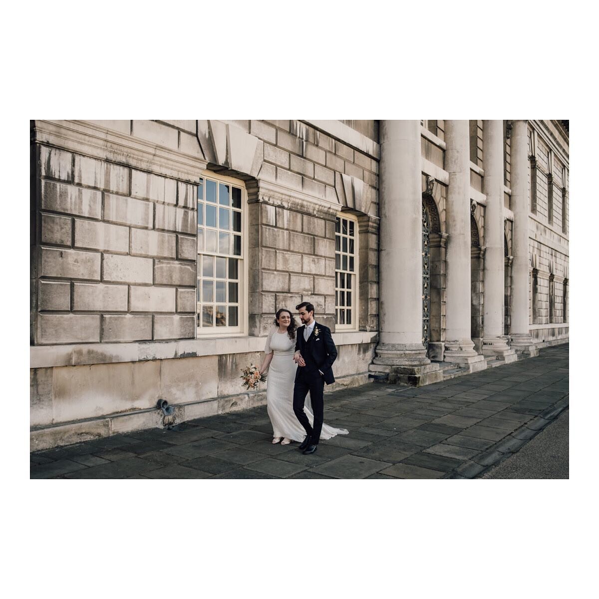 First wedding of the year and it was a stunner. Thank you Joanna &amp; Mark for allowing me to be part of your big day. And the weather was even kind to us! 
.
.
.
#greenwichwedding #royalnavelcollegegreenwich #londonweddingphotographer