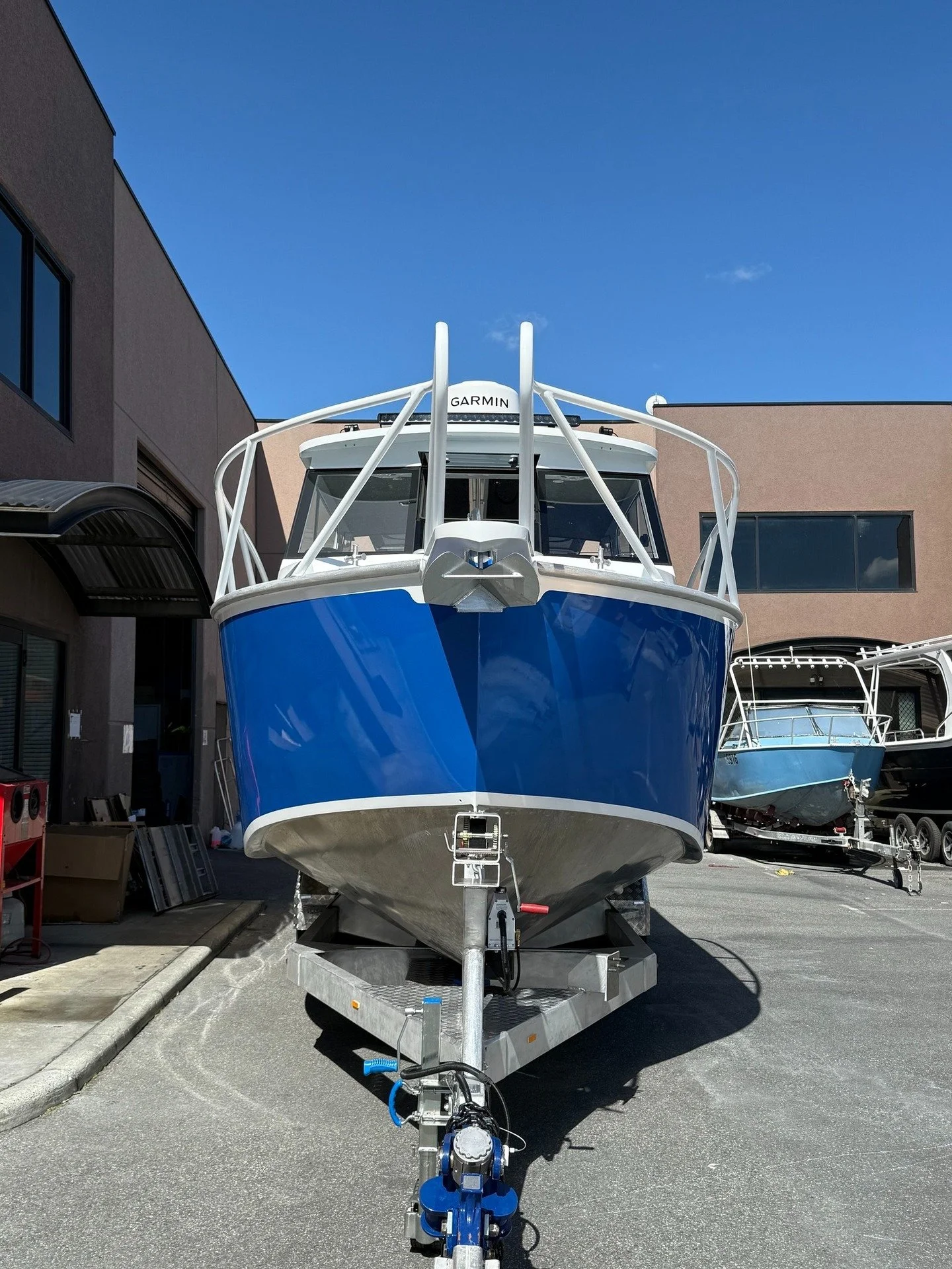 Another Razerline build is about to hit the water &mdash; a custom 2C/D survey vessel for @pilbara_dive_and_tours.

Purpose-built for the tough conditions up North, this vessel showcases the strength, reliability, and craftsmanship Razerline is known