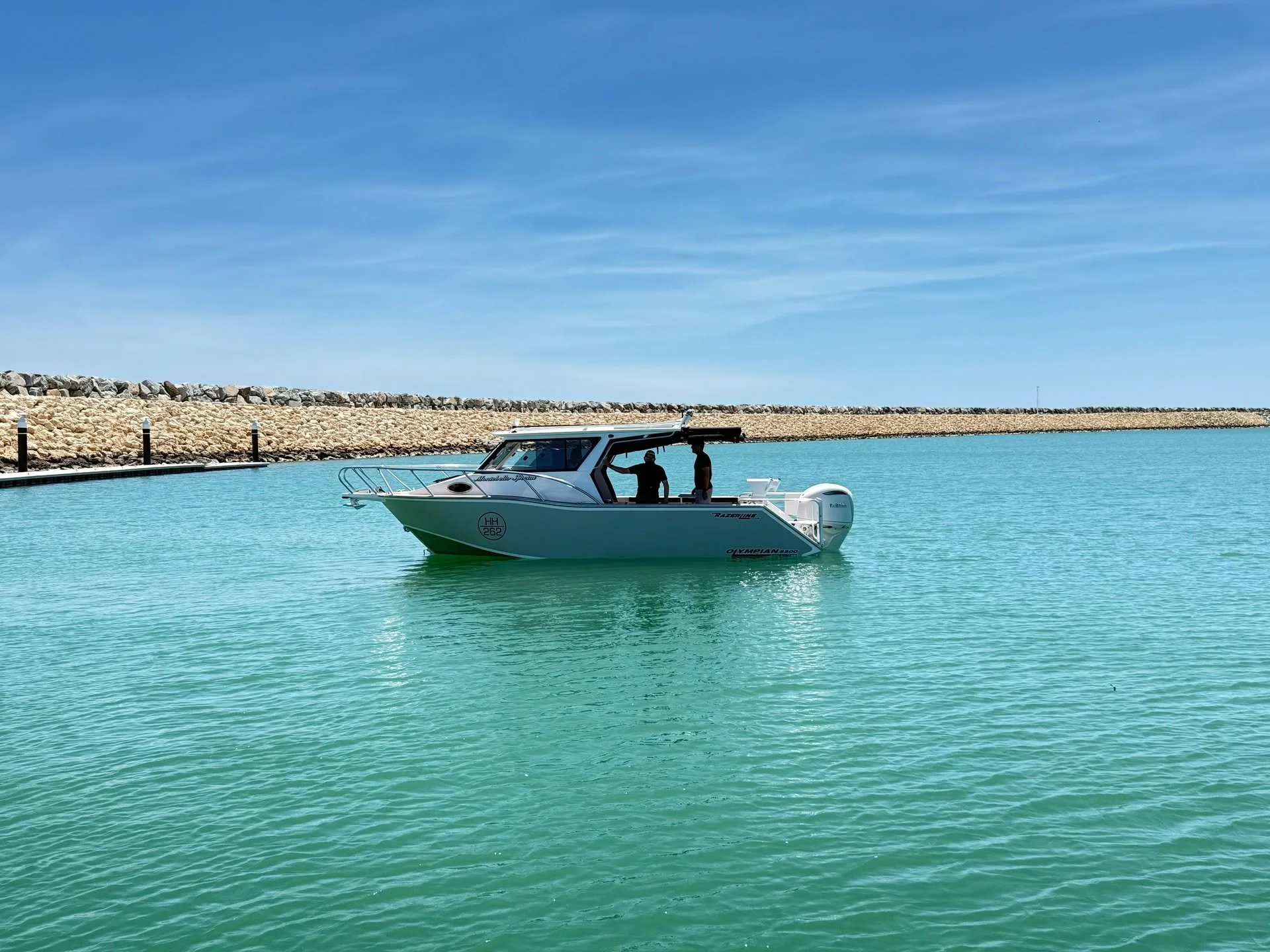 𝑷𝒂𝒓𝒕 𝑻𝒘𝒐 𝒐𝒇 𝑪𝒉𝒓𝒊𝒔&rsquo; 𝐇𝒂𝒏𝒅𝒐𝒗𝒆𝒓 𝒂𝒏𝒅 𝐒𝒆𝒂 𝒕𝒓𝒊𝒂𝒍 ⚓️

A few more highlights from a great day handing over Chris&rsquo; 8500 Razerline Montebello Special Hardtop.

Chris has already taken her out on the maiden Rottnest v