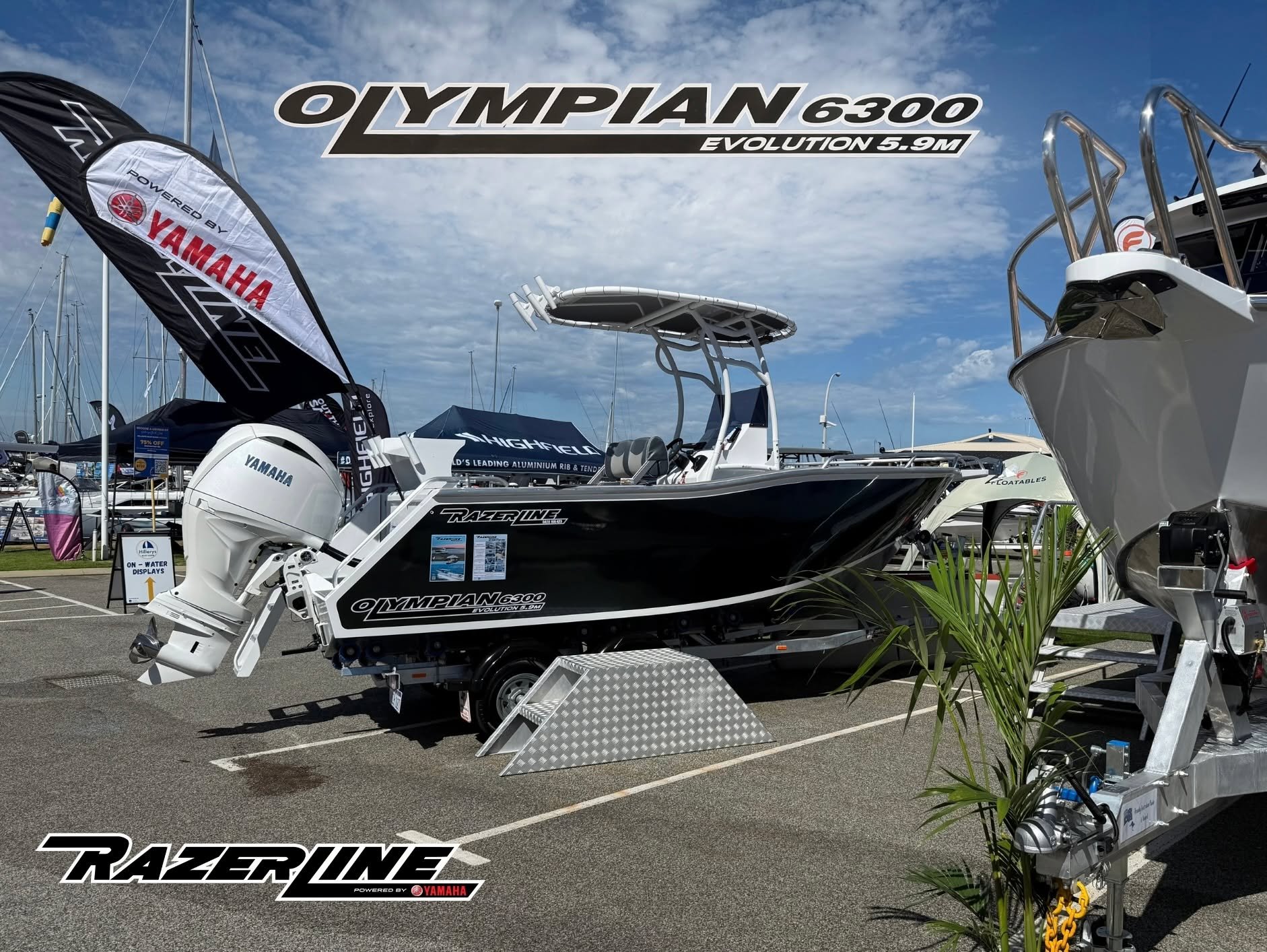 What a great 3 days at the Hillarys Boat Show. A big thank you to everyone involved in bringing it all together! We also appreciate everyone who came down to see us, it was great to catch up!

Here's also a few shots of the new model we had on displa