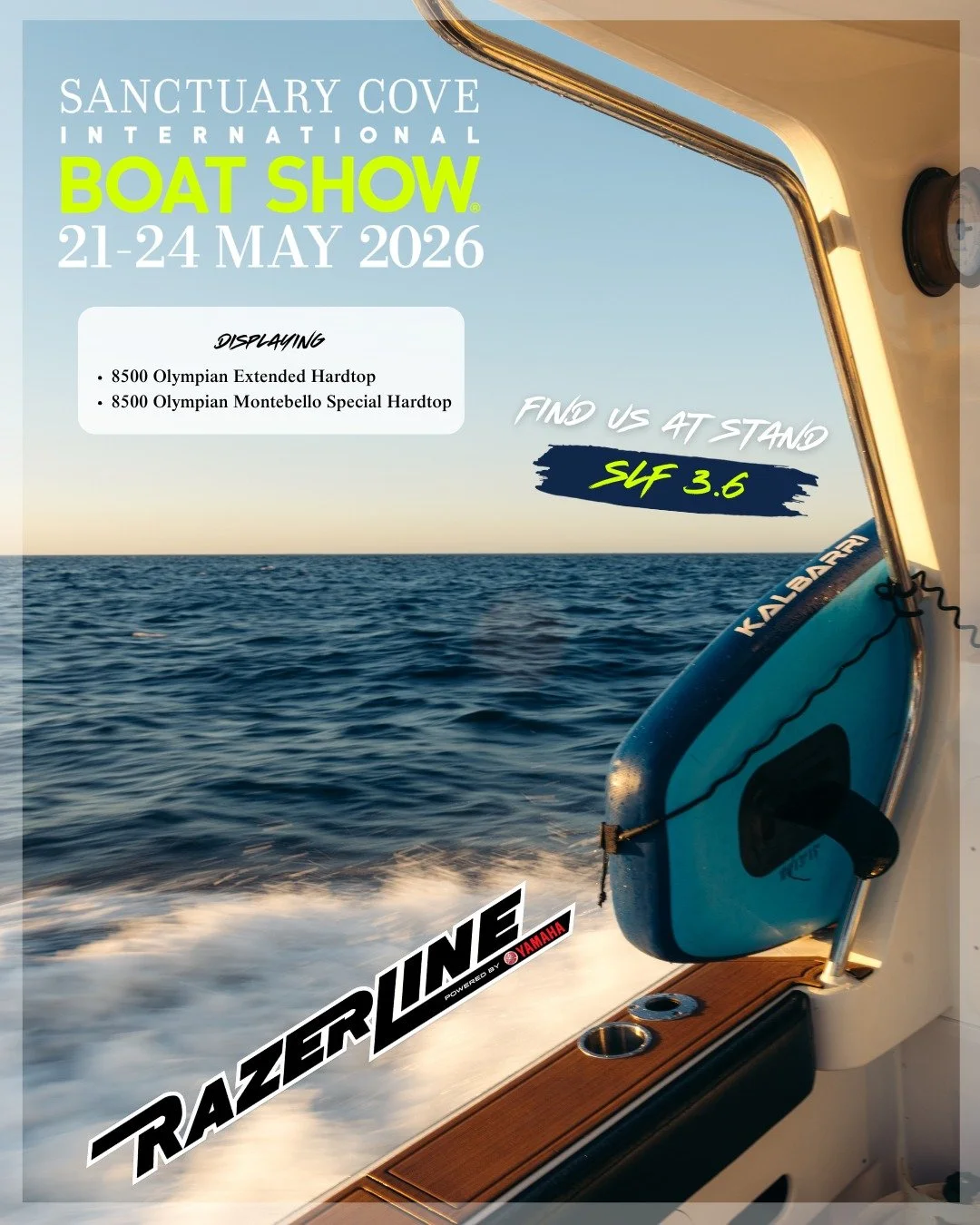 SCIBS 2ND DAY⚡🚤

After a massive opening day yesterday, we&rsquo;re back into Day 2 at SCIBS.

One of the biggest talking points has been the level of customisation we can provide across the range, from layouts and seating to electronics and offshor