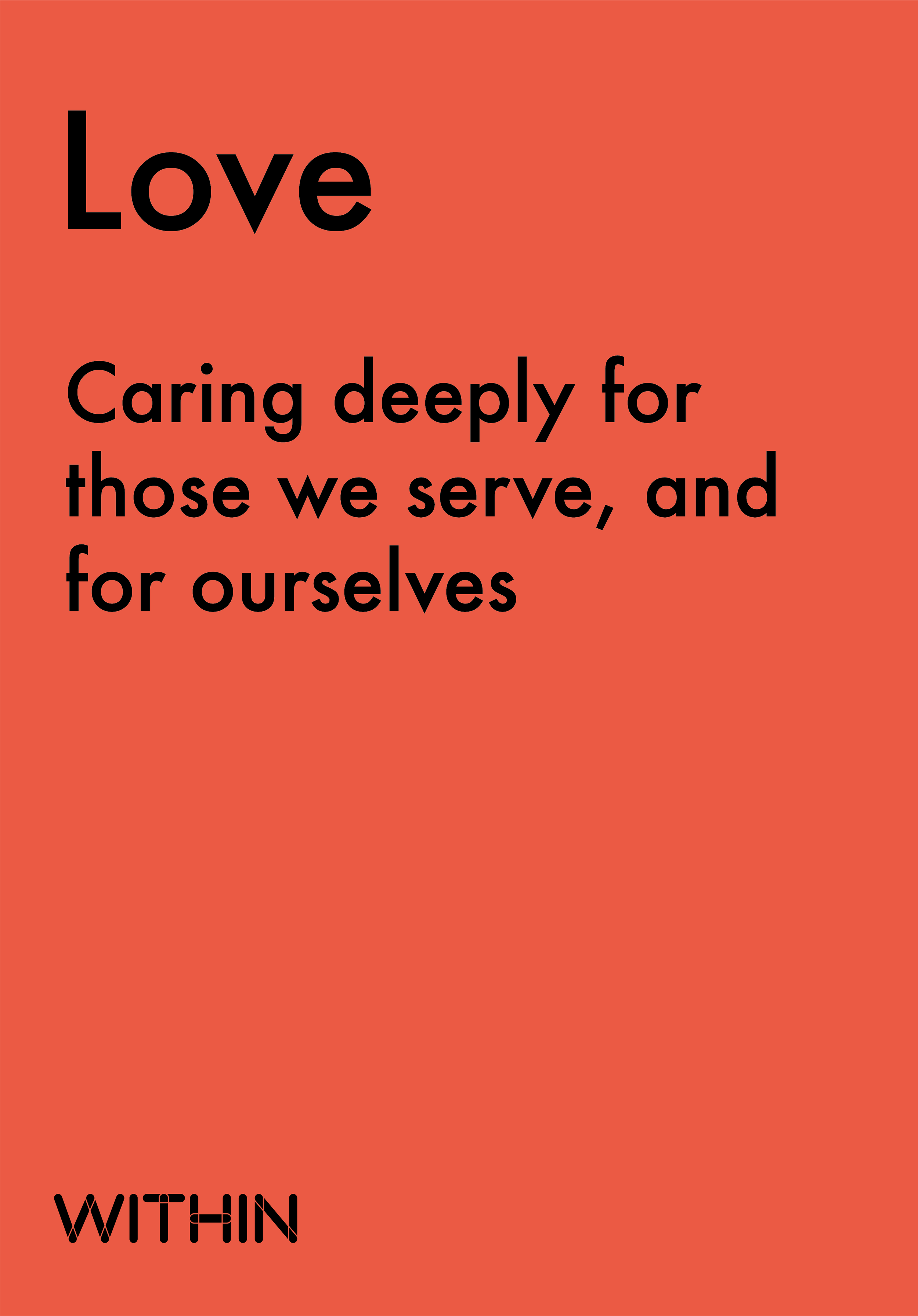 Human-Centred Leadership Values 8 Love