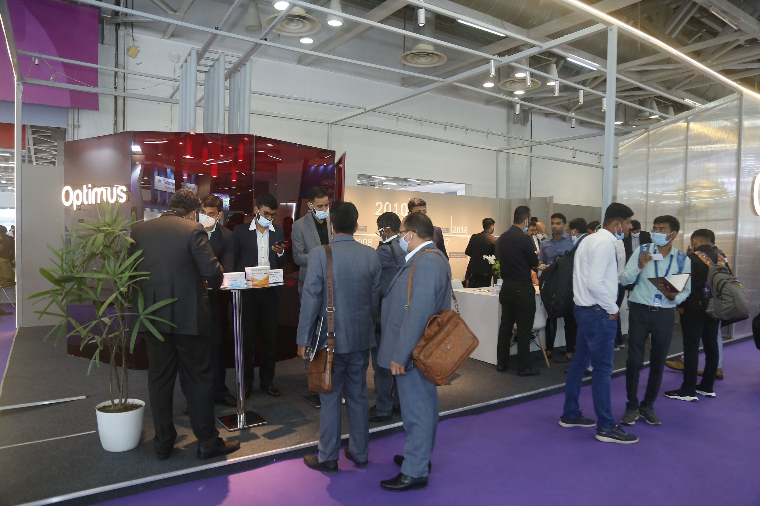 Exhibition Design, Optimus X CPHI, Noida
