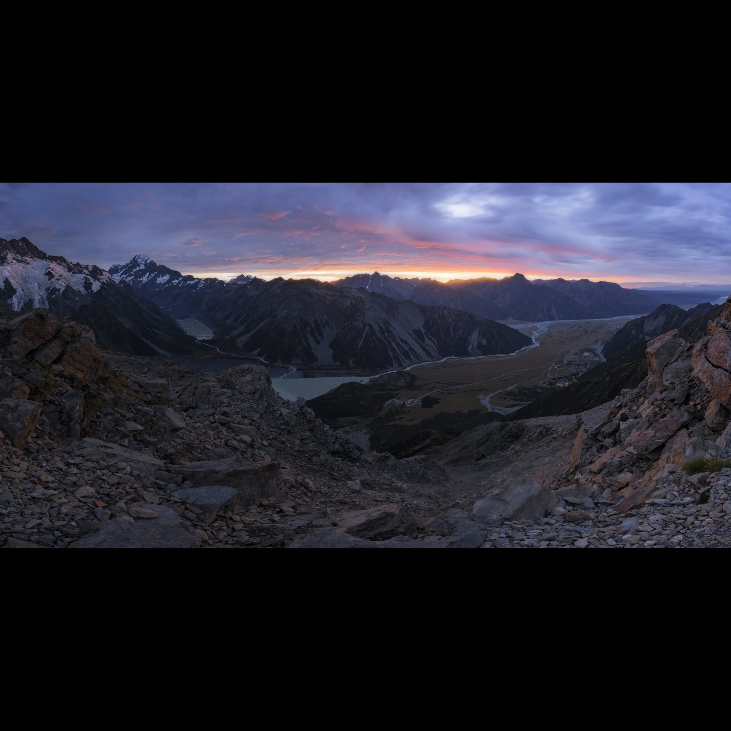 Mueller hut Sunrise