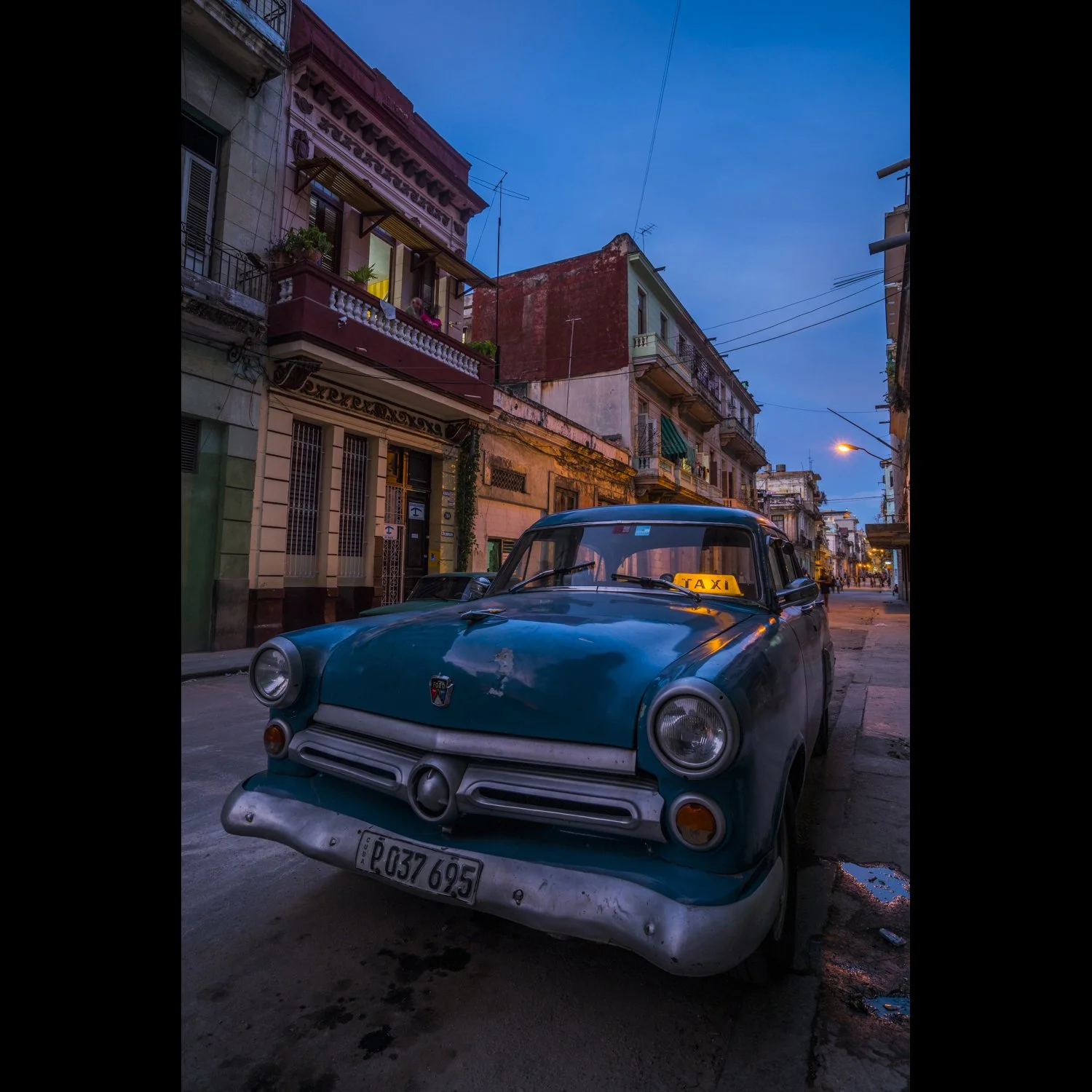 Cuba Blue Hour