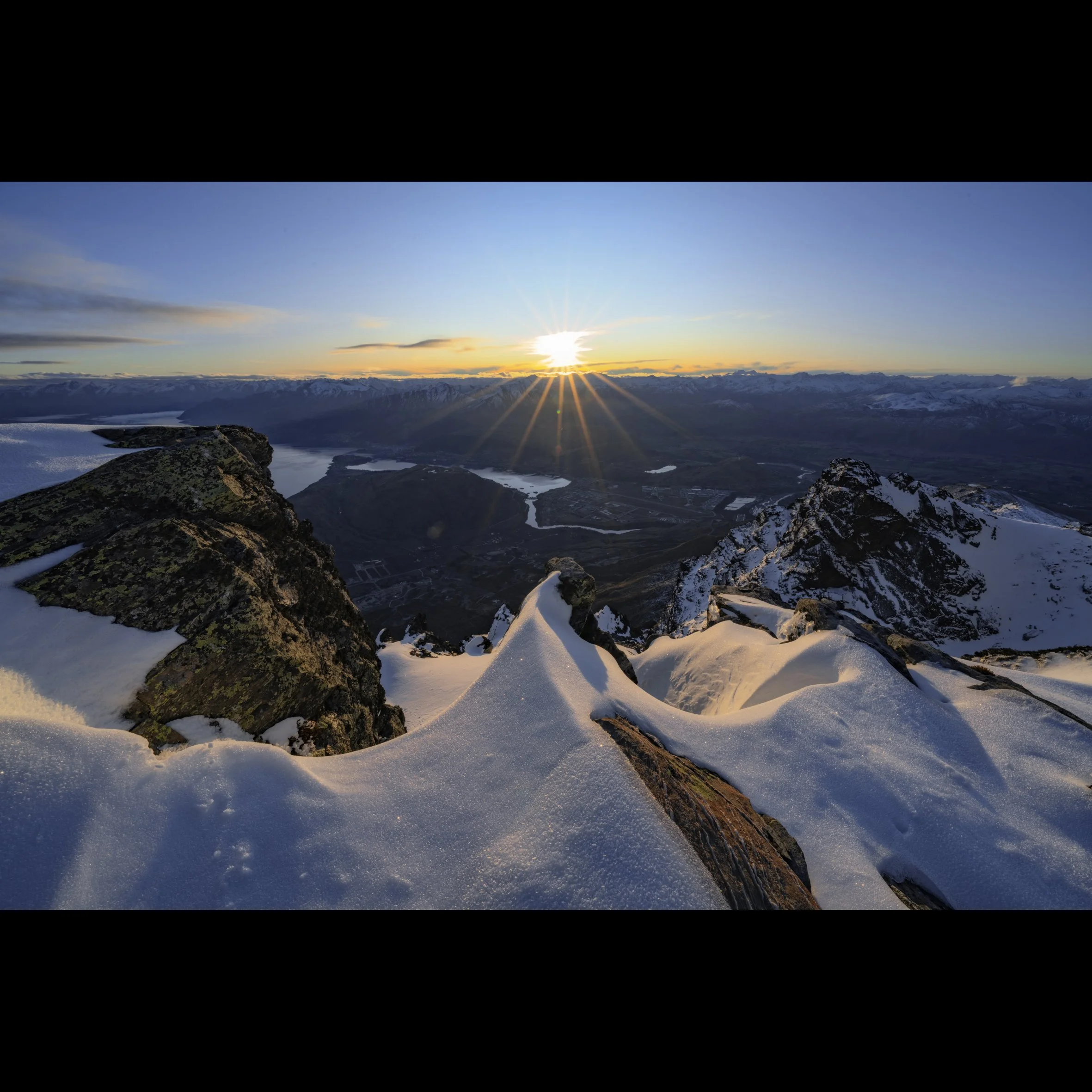 Remarkables Viewpoint Sunset