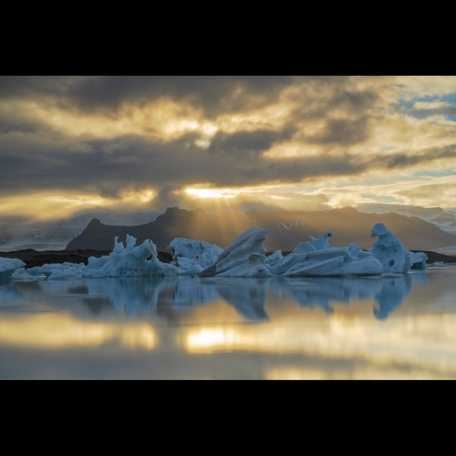 Jökulsárlón Icebergs, Iceland