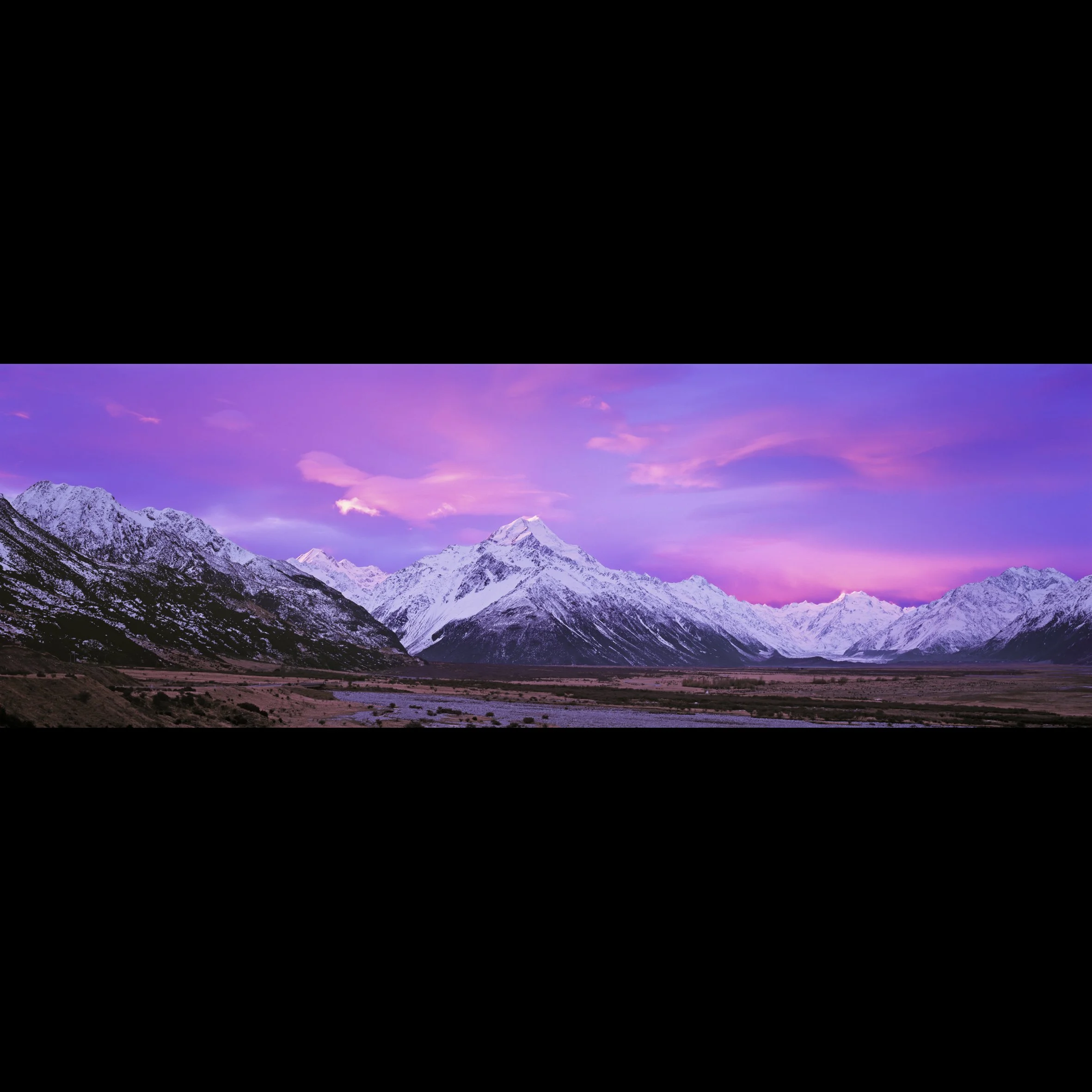 Aoraki/Mt. Cook Film Sunset