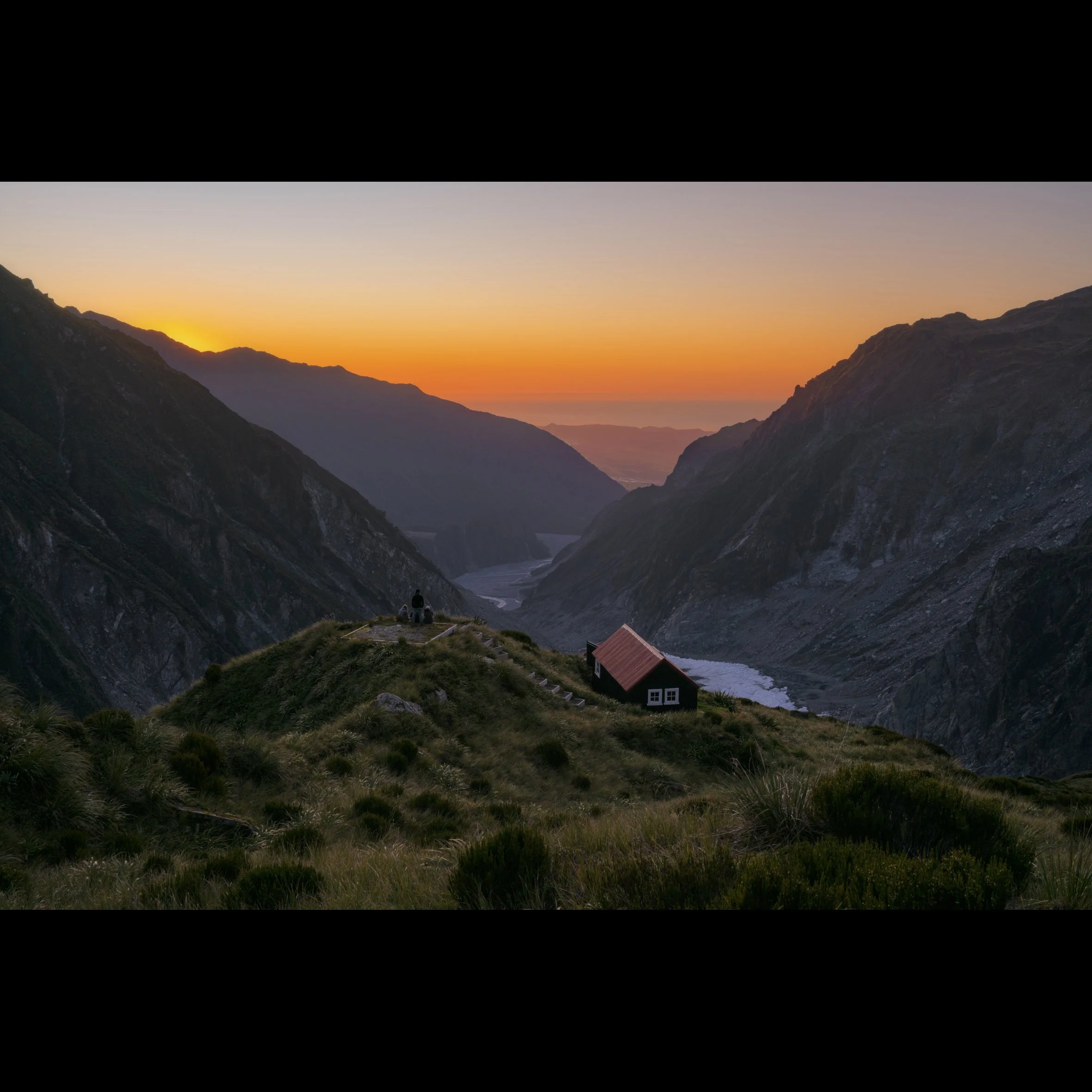 Chancellor Hut Sunset