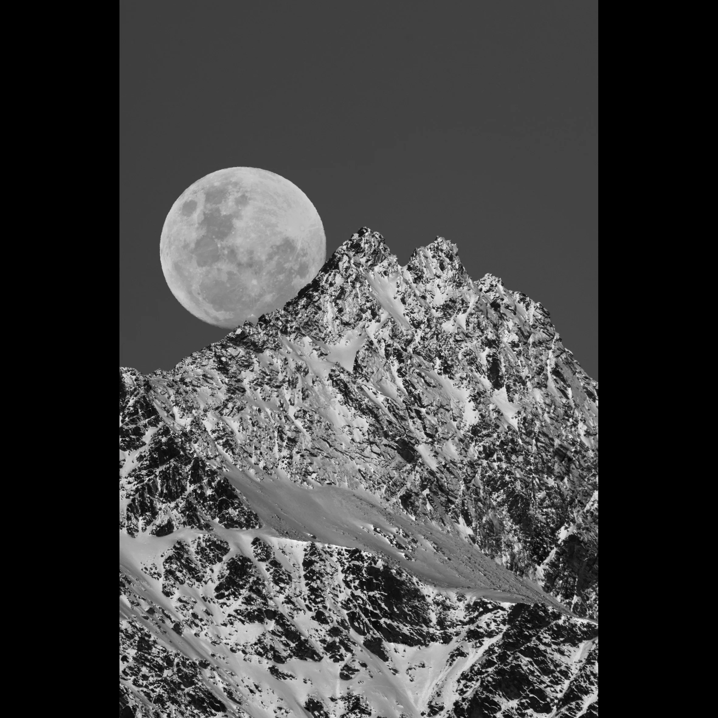 Remarkables Moonrise